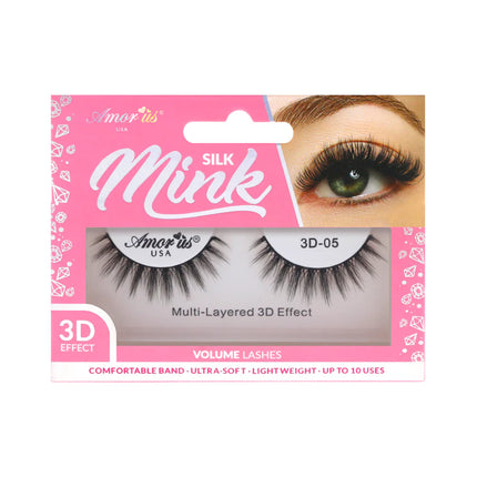 3D Eyelash Set With Display Stand