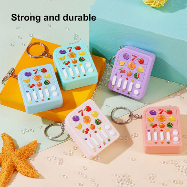 Fruit Lottery Machine Game Toy Key Chain KC0630-13 (12PC)