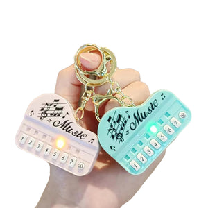 PIANO MELODY GAME TOY KEY CHAIN 0630-8 (12PC)