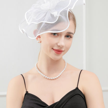 Fascinator Kentucky Derby & Tea Party Flower Feather Hat FF812(3PC)