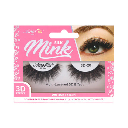 3D Eyelash Set With Display Stand