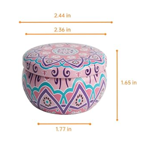 Bohemia 4pcs Fragrance Scented Candle AC5113-2 (12Pack)