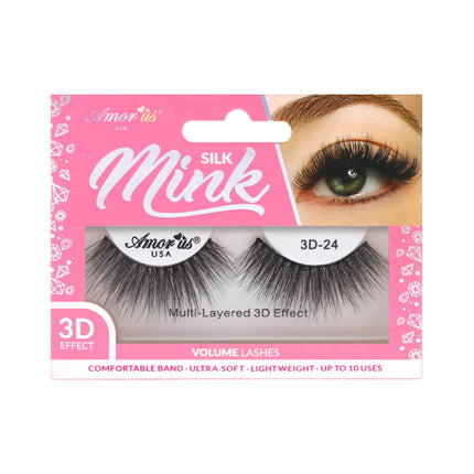 3D Eyelash Set With Display Stand
