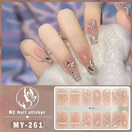 Gel Nail Sticker MY261 (12PK)