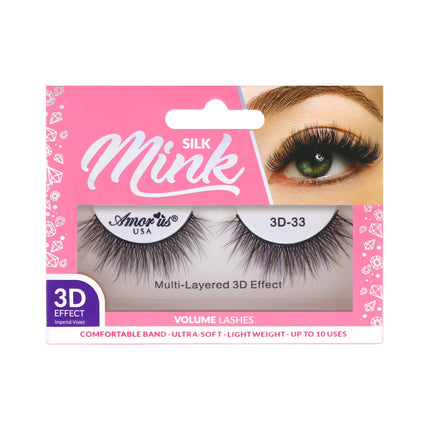 3D Eyelash Set With Display Stand