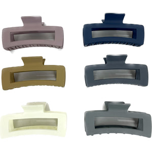 5 INCHES JUMBO SQUARE CLAW CLIP 3315-6A (12PC)