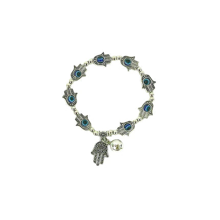 Hamsa Charm Bracelet  BR3723-13 (12PC)