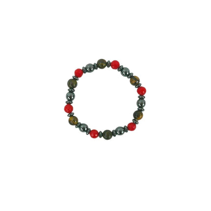 Natural Stone Ball Bracelet BR3723-18 (12PC)