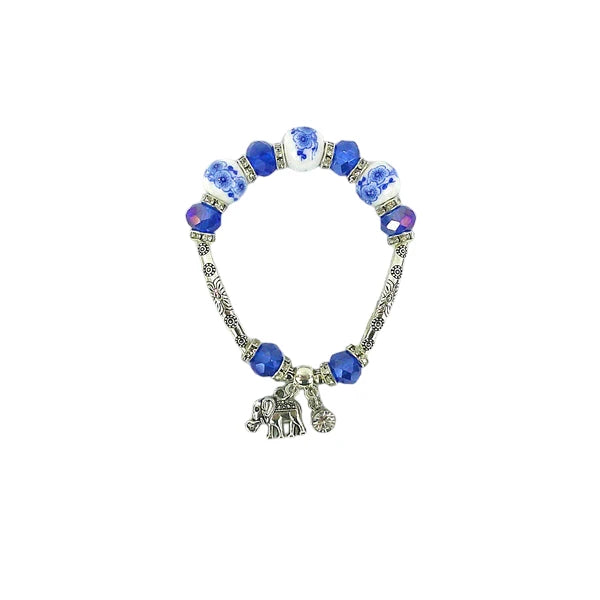 Bead Lucky Charm Bracelet BR3723-19 (12PC)