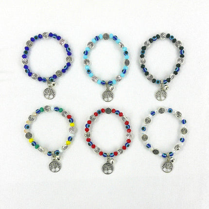 Bead the Tree of Life Charm Bracelet BR3723-1 (12PC)
