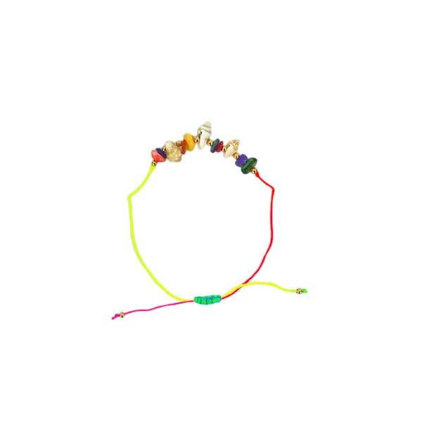 Turban Shell Adjustable Bracelet BR3724-17 (12PC)