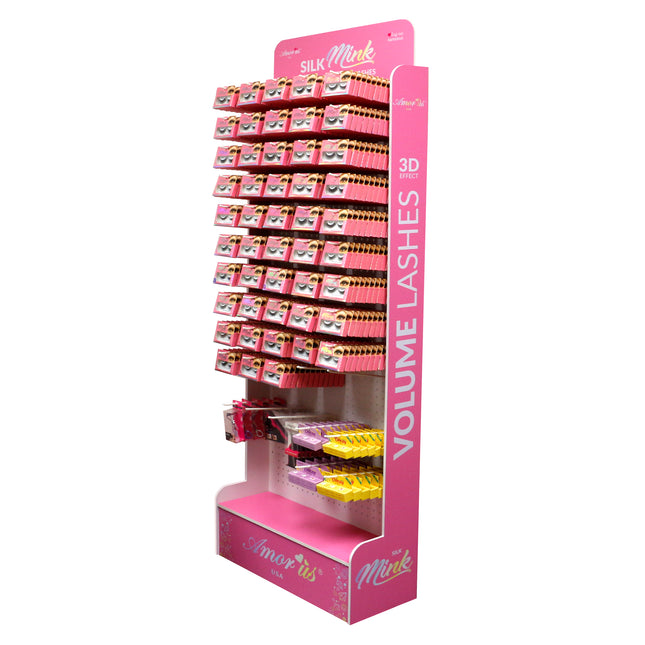 3D Eyelash Set With Display Stand