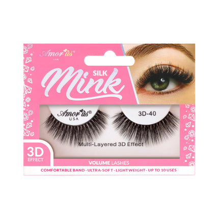 3D Eyelash Set With Display Stand