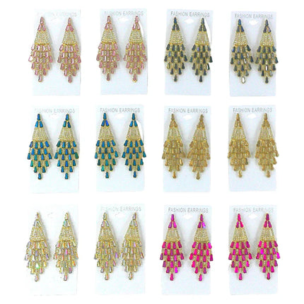 Crystal Chandelier Drop Bridal Earring ER4312-11 (12PC)