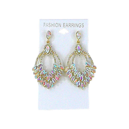 CRYSTAL CHANDELIER DROP BRIDAL EARRING ER4312-14 (12PC)