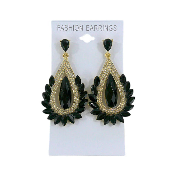 Crystal Pearl Drop Bridal Earring ER4312-21 (12PC)