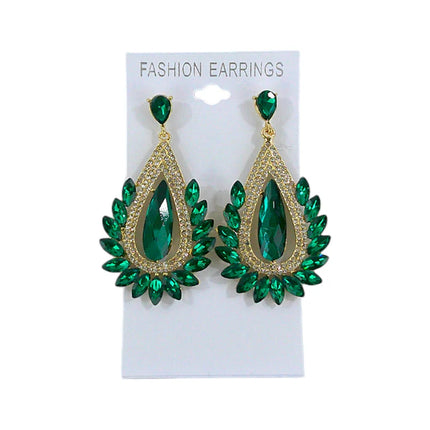Crystal Pearl Drop Bridal Earring ER4312-21 (12PC)