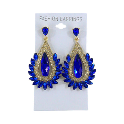 Crystal Pearl Drop Bridal Earring ER4312-21 (12PC)