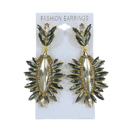 MARQUISE CRYSTAL DROP BRIDAL EARRING ER4312-27 (12PC)