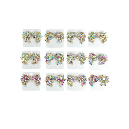 PEAR CRYSTAL BRIDAL EARRING ER4312-2 (6PC)