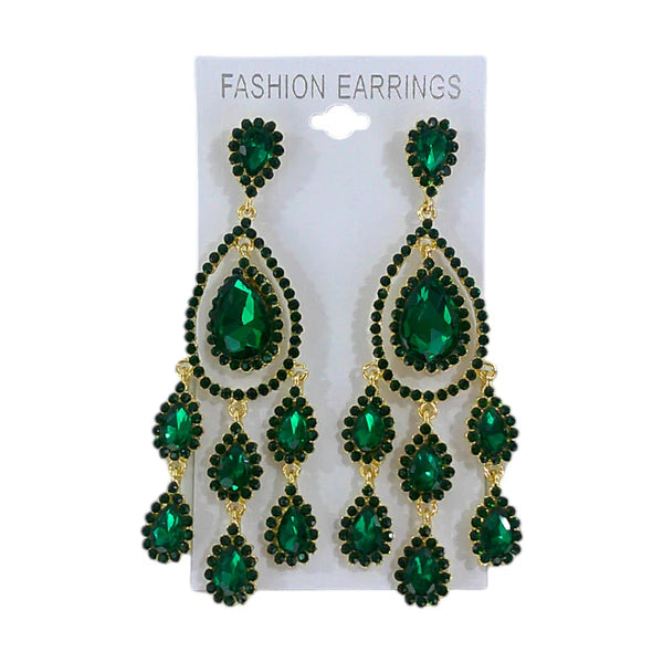 Crystal Chandelier Drop Bridal Earring ER4312-36 (12PC)