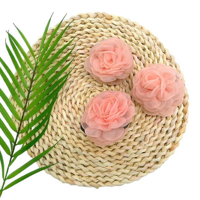 Rose Flower Hair Clip FC4318-5 (12PC)