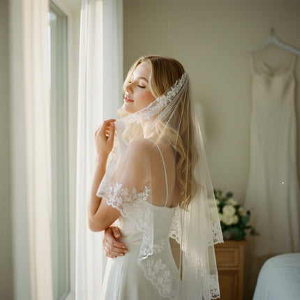 WEDDING VEIL WV345-36WH (1PC)