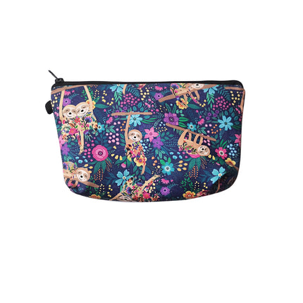 CUTE MONKEY PRINTING MAKEUP POUCH BG3111-23 (12PC)