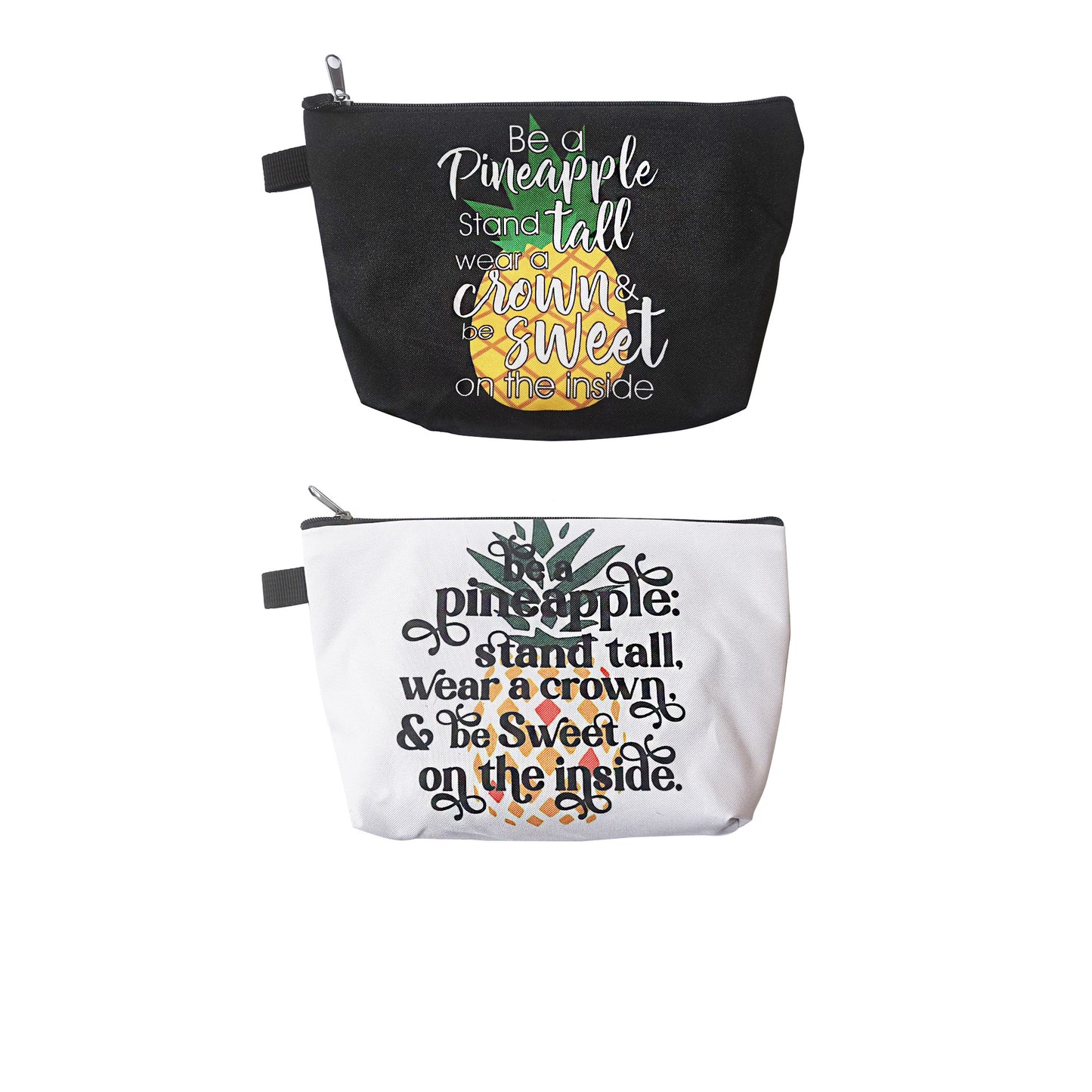 BE A PINEAPPLE MAKEUP POUCH 3111-35 (12PC)
