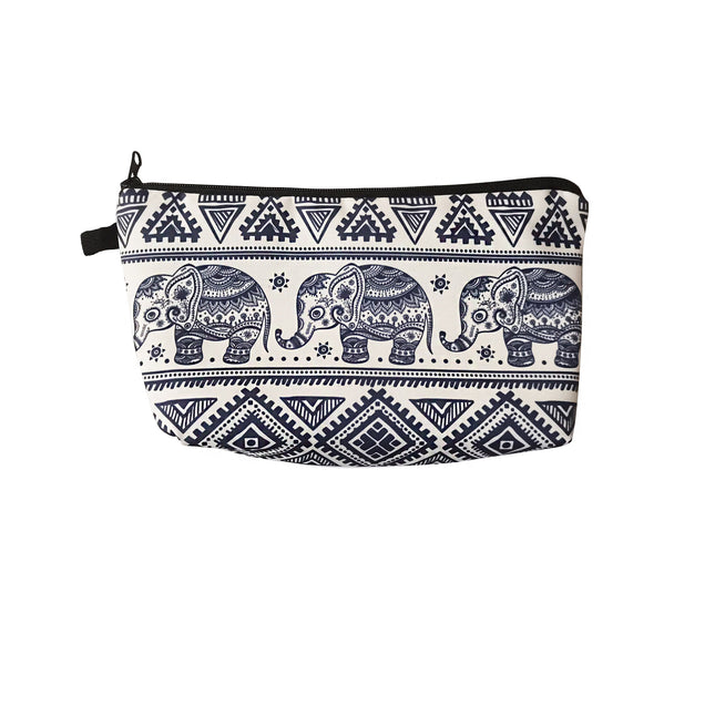 Elephant Printing Makeup Pouch BG3111-46 (12PC)