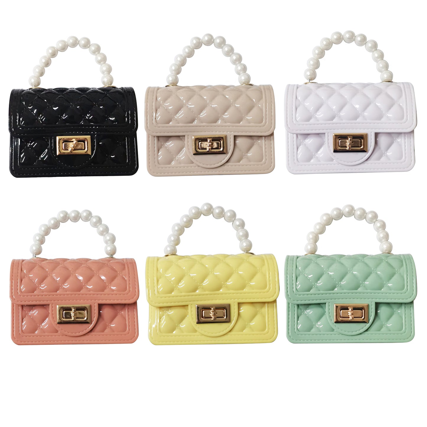 QUILTED MINI JELLY PURSE 3113-37 (12PC)