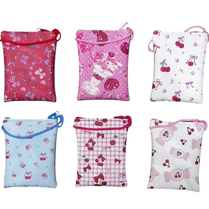Cherry Pattern Mini Crossbody Bag BG5630-7 (12PC)