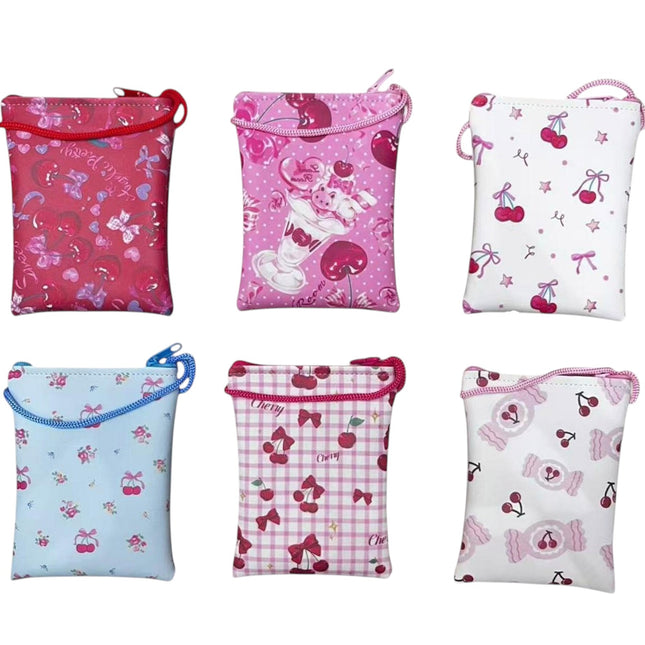 Cherry Pattern Mini Crossbody Bag BG5630-7 (12PC)