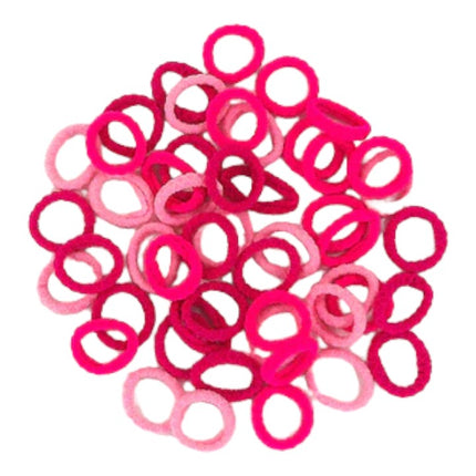 ELASTIC MINI HAIR TIE 50PCS IN PER BOTTLE RB4228-4 (12PK)