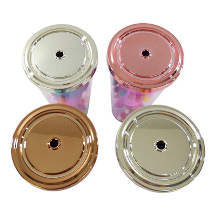 MERMAID POM POM DECOR VENTI TUMBLER CP3731-1 (12PC)