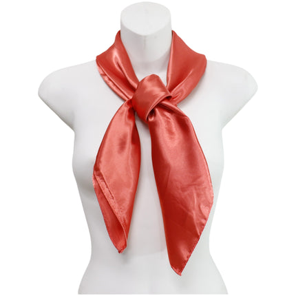 Satin Scarf Plain ST327 (12PC)