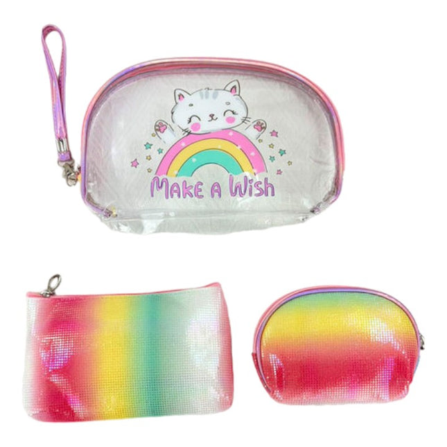 CLEAR CAT POUCH SET 4226-7 (12SET)