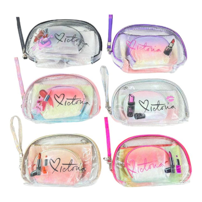 CLEAR LIPSTICK POUCH SET 4226-10 (12SET)