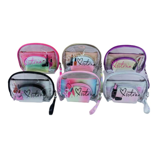 CLEAR LIPSTICK POUCH SET 4226-10 (12SET)