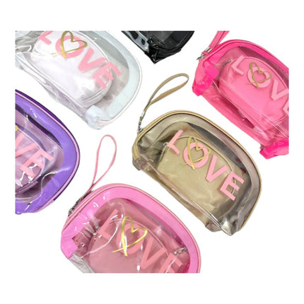 Clear Love Pouch Set MK4226-11 (12SET)