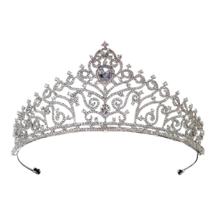 Crystal Tiara Crown CR1030-3 (1PC)
