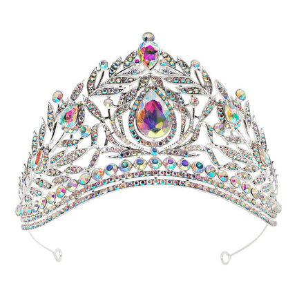 Crystal Tiara Crown CR111-75 (1PC)