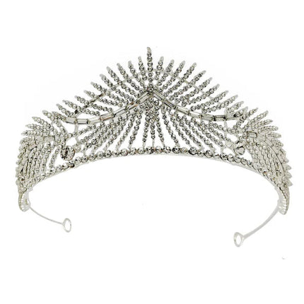 Crystal Tiara Crown CR111-15 (1PC)