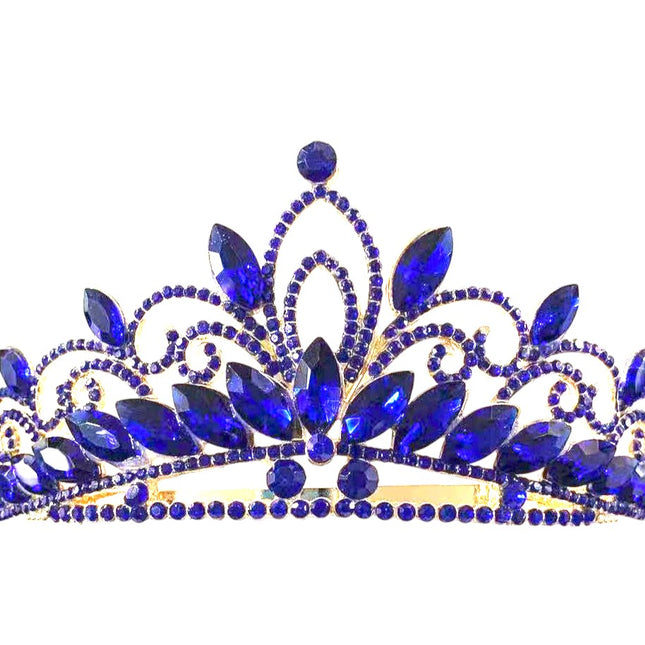 CRYSTAL TIARA CROWN CR1126-2 (1PC)