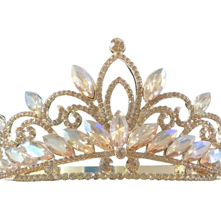 CRYSTAL TIARA CROWN CR1126-2 (1PC)