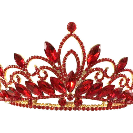 CRYSTAL TIARA CROWN CR1126-2 (1PC)