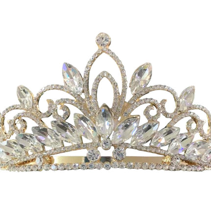 CRYSTAL TIARA CROWN CR1126-2 (1PC)