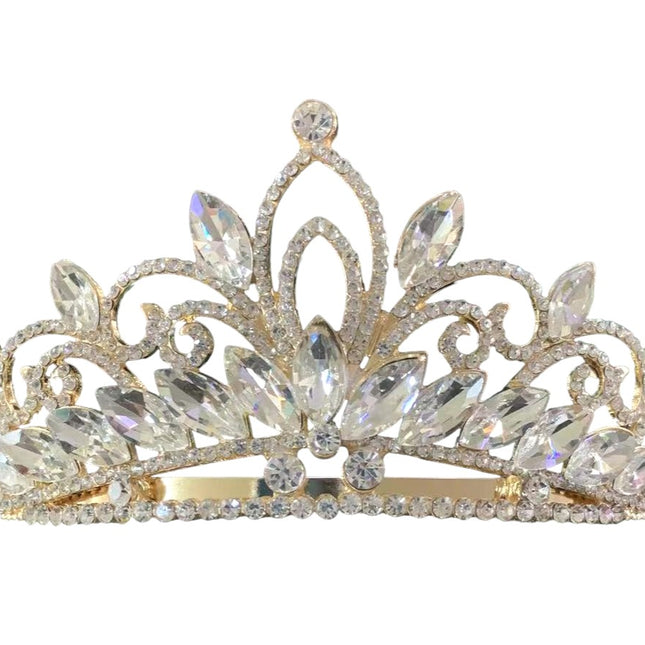 CRYSTAL TIARA CROWN CR1126-2 (1PC)