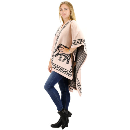 Elephant Pattern Shawl P3809 (6PC)