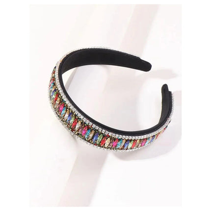 Marquise Crystal Decor Headband HB1226-8 (12PC)